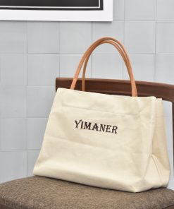 Japanese Style Canvas Tote Bag for Women, Large Capacity Shoulder Bag, Minimalist Versatile Shopping Bag, Ins Fashion Student Bag