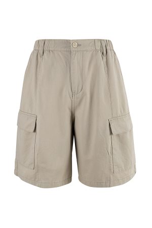 Japanese-style Cargo Shorts for Men and Women - Functional Loose Straight Five-Point Shorts with Large Pockets for Summer High Street Fashion