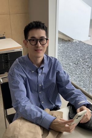 Japanese Style Casual Blue Striped Shirt for Men - High-End City Boy Fashion Top, Spring 90s Inspired Design