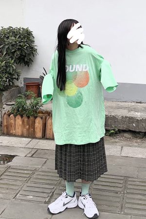 Japanese Style Creative Print Loose Long Sleeve T-shirt for Spring Summer - Trendy Unisex Base Layer Fashion Essential