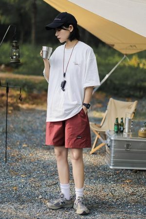 Japanese-Style Lightweight Breathable Quick-Dry Five-Point Beach Shorts for Men and Women - Summer City Boy Trend