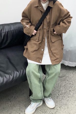 Japanese Style Loose Work Jacket - Versatile Women's Casual Jacket for Students - Trendy Forest Girl Fashion