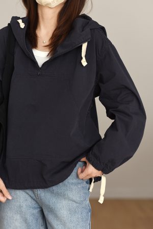 Japanese-Style Oversized Hooded Trench Coat - Lightweight Mountain-Style Outdoor Jacket for Trendy Fashion