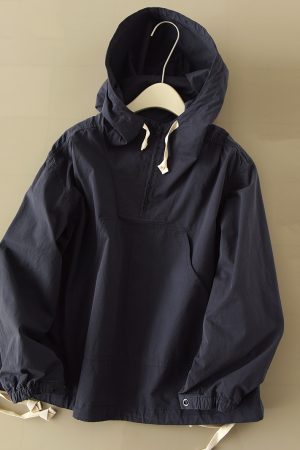 Japanese-Style Oversized Hooded Trench Coat - Lightweight Mountain-Style Outdoor Jacket for Trendy Fashion