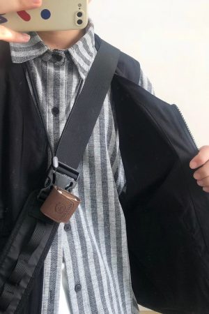 Japanese-Style Retro Striped Faux Two-Piece Work Shirt Jacket for Men and Women, Spring Autumn College Style Loose Fit