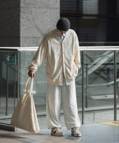 Japanese-Style Retro Two-Piece Shirt Collar Cardigan Sweatshirt for Men and Women - Loose Casual Couple Jacket for Spring and Autumn