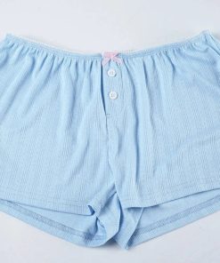 Jeans Top Aesthetic, Chic Shirts - Pointelle Two Piece Pajama Set