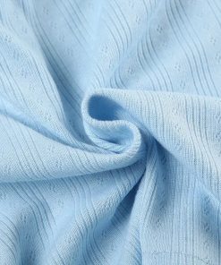 Jeans Top Aesthetic, Chic Shirts - Pointelle Two Piece Pajama Set