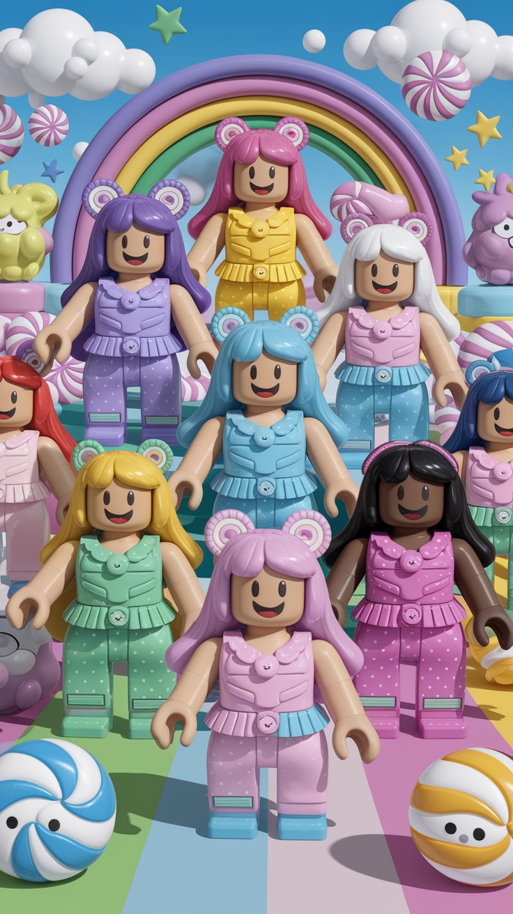 Kawaii Roblox Avatar Codes: Unlock Cute Styles outfit idea