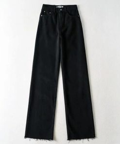 Knee High Boot Outfit Ideas, Kpop Idol Fashion Female Casual - High Waist Casual Washed Jeans