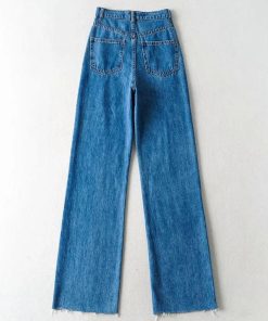 Knee High Boot Outfit Ideas, Kpop Idol Fashion Female Casual - High Waist Casual Washed Jeans