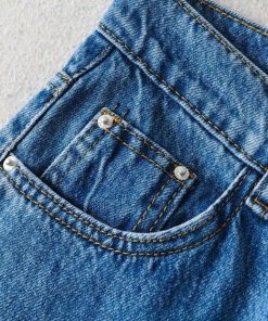 Knee High Boot Outfit Ideas, Kpop Idol Fashion Female Casual - High Waist Casual Washed Jeans