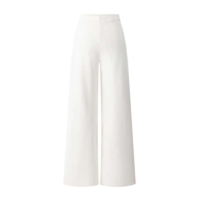 Knitted Flower Bud Two-Piece Set - Puffy Elastic Design Sleeveless Top & Loose Wide-Leg Pants - Trendy Summer Outfit Knitted Flower Bud Two-Piece Set - Puffy Elastic Design Sleeveless Top & Loose Wide-Leg Pants - Trendy Summer Outfit