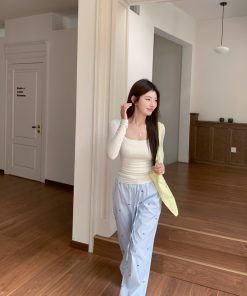 Korean Chic Long Sleeve Knitted Sun Protection Cardigan and Cami Two-Piece Set for Women - Summer Style Essential