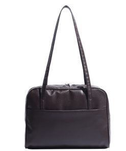 Korean Retro Commuter Shoulder Tote Bag - Versatile Large Capacity Underarm Bag for Autumn 2025