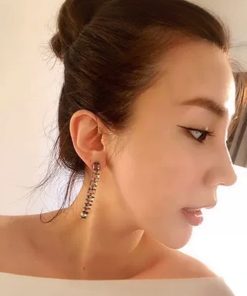 Korean Retro Exquisite Temperament Earrings - Trendy Light Luxury Ear Studs for Women, High-End Niche Design