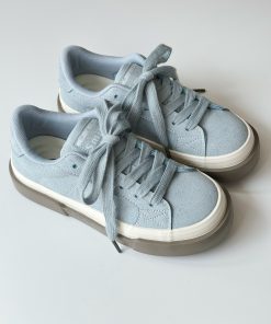 Korean Retro Thick-Soled Sneakers for Women - 2025 Spring Casual White Shoes, Versatile Y2K Style Footwear
