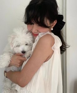 Korean S925 Silver Pearl Mother-of-Pearl Earrings - Retro Hong Kong Style, Simple and Versatile Large Earrings for Fashion Enthusiasts