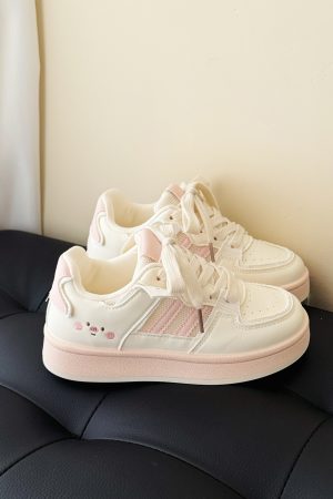Korean-Style Breathable Platform Sneakers for Women - Thick-Soled White Versatile Shoes for Students - Summer 2025 Fashion