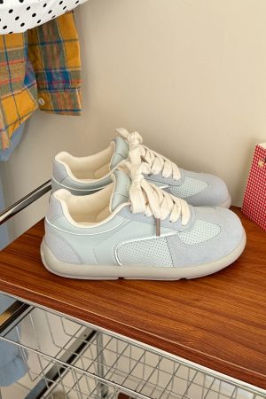 Korean-Style Casual Flat Sports Shoes for Women - Soft-Bottom Versatile Training Sneakers, 2025 New Trendy Footwear