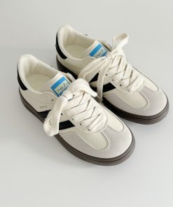 Korean Style Color Matching Retro Training Shoes for Women - 2025 Summer Hot-Selling Niche Sneakers