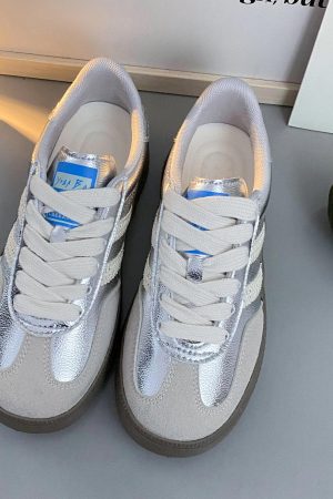 Korean Style Color Matching Retro Training Shoes for Women - 2025 Summer Hot-Selling Niche Sneakers
