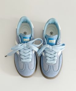 Korean Style Color Matching Retro Training Shoes for Women - 2025 Summer Hot-Selling Niche Sneakers