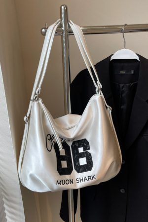 Korean-Style Large Capacity Tote Bag for Women - Multifunctional Travel Backpack & Commuter Shoulder Bag 2025