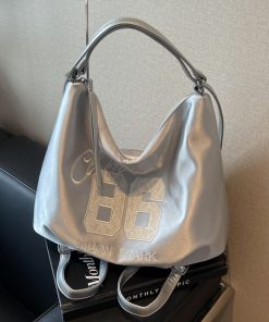 Korean-Style Large Capacity Tote Bag for Women - Multifunctional Travel Backpack & Commuter Shoulder Bag 2025