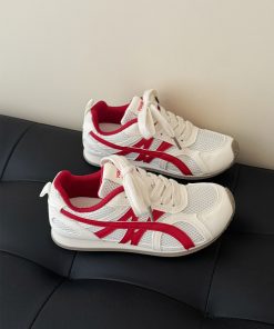 Korean-Style Mesh A-Gan Sports Shoes for Women - Breathable Summer Footwear 2025