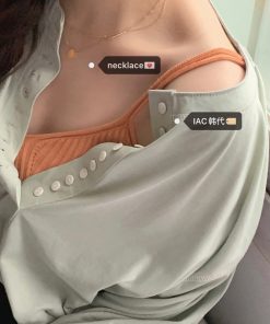 Korean Style Mini Water Droplet Pendant Necklace - Delicate Fashion Accessory for a Chic Look