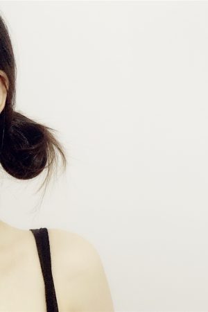 Korean Style Minimalist Hollow Round Geometric S925 Silver Needle Earrings with Diamond Accents