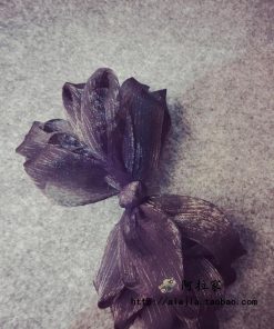 Korean Style Multi-Layer Three-Dimensional Knotted Lace Bow Hair Clip for Updos and Bangs - Spring Hair Accessory