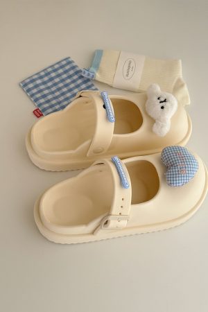 Korean Style Open-Toe Slippers for Women - Comfortable 2025 Fashion Flip-Flops for Outdoor and Casual Wear