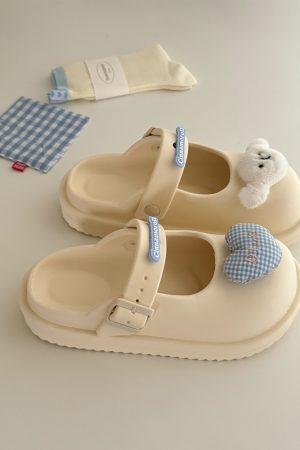 Korean Style Open-Toe Slippers for Women - Comfortable 2025 Fashion Flip-Flops for Outdoor and Casual Wear