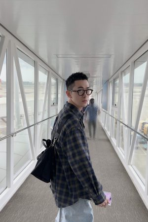 Korean Style Retro Cotton Plaid Shirt for Men - Spring Street Fashion Casual Sun Protection Jacket