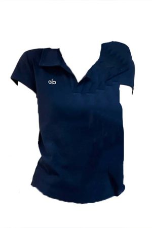 Korean Style Short POLO Collar Slim-Fit Casual T-Shirt for Women - 2025 Trendy Minimalist Essential