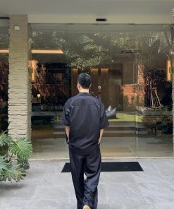 Korean-Style Soft Breathable Draped Straight-Leg Trousers for Men - Loose Wide-Leg Versatile Long Pants