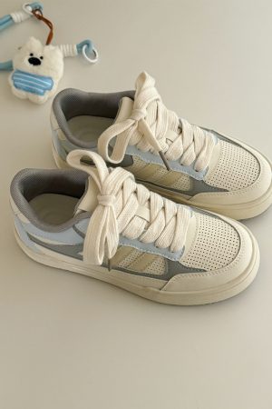 Korean Style Soft Casual Shoes for Women - Breathable Thick Sole Versatile Training Sneakers - 2025 Trendy Sports Footwear