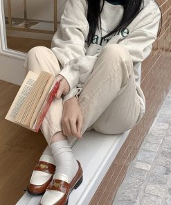 Korean Style Straight-Leg Corduroy Long Pants for a Perfect Fit - Trendy and Comfortable Fashion Essential
