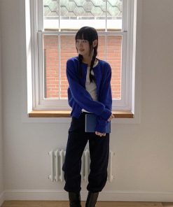 Korean Style Straight-Leg Corduroy Long Pants for a Perfect Fit - Trendy and Comfortable Fashion Essential