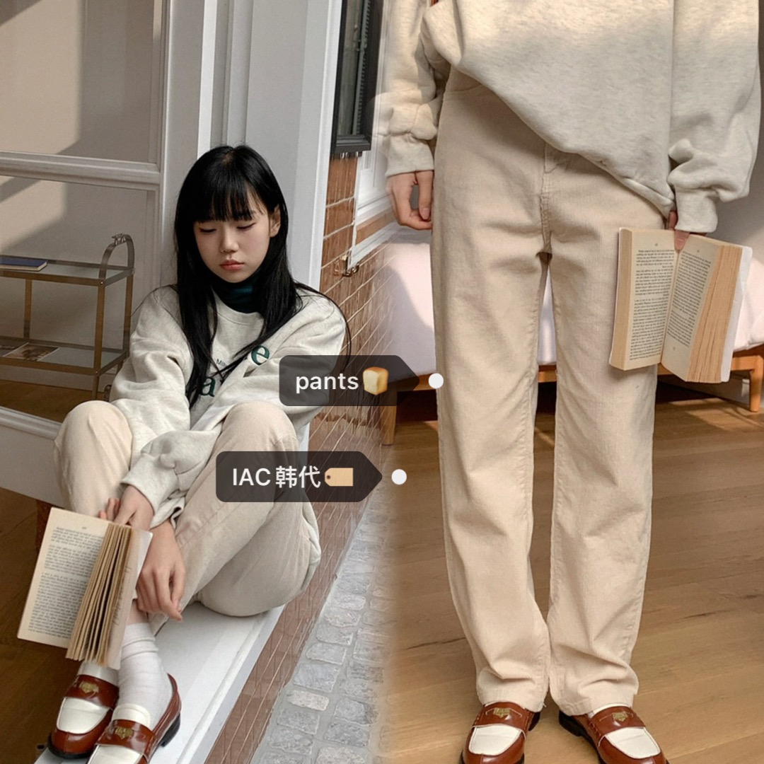 Korean Style Straight-Leg Corduroy Long Pants for a Perfect Fit - Trendy and Comfortable Fashion Essential Korean Style Straight-Leg Corduroy Long Pants for a Perfect Fit - Trendy and Comfortable Fashion Essential
