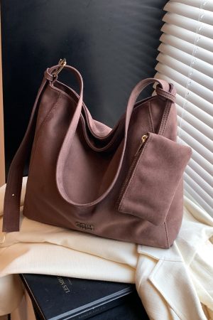 Korean Style Trendy Casual Large-Capacity Shoulder Bag for Women - 2025 Spring/Summer Student Tote Bag