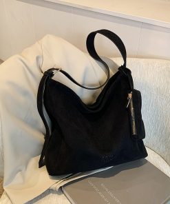 Korean Style Trendy Casual Large-Capacity Shoulder Bag for Women - 2025 Spring/Summer Student Tote Bag