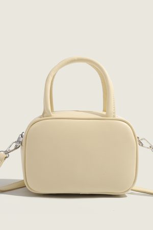 Korean Style Women's Square Handbag - Versatile Casual Crossbody Bag for 2025, Inspired by Instagram Bloggers