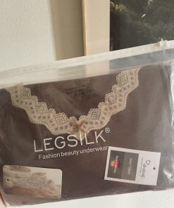 Lace Autumn Top and Pants Set with Bow Tie - Warm Thermal Underwear, Cashmere Feel, Gentle and Sweet Style