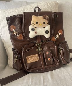 Large Capacity Cute Cartoon Women's Backpack for School, Commuter, and Laptop - Trendy Student Bag