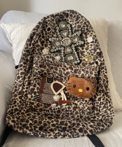 Large Capacity Cute Cartoon Women's Backpack for School, Commuter, and Laptop - Trendy Student Bag