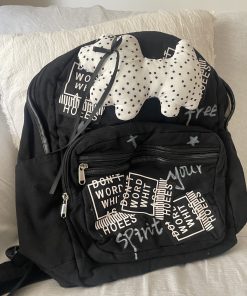 Large Capacity Cute Cartoon Women's Backpack for School, Commuter, and Laptop - Trendy Student Bag