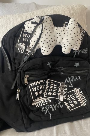 Large Capacity Cute Cartoon Women's Backpack for School, Commuter, and Laptop - Trendy Student Bag